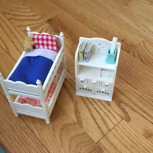 Calico critter kids bedroom